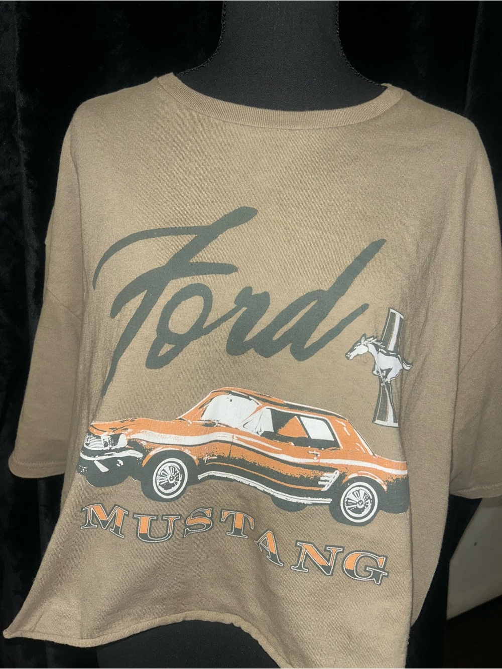 Plus Size Bundle of 3 Cropped Graphic Tees Size XL